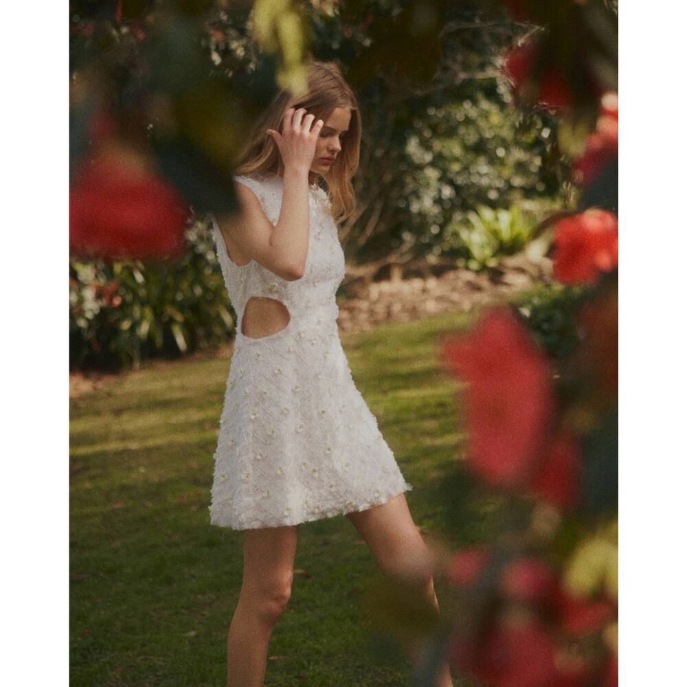 Aje White Mini Dress - Picture 15 of 16